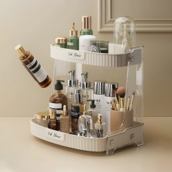 Plastic Makeup Organizer